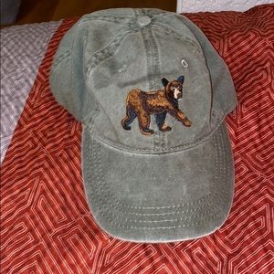 Faded Green Bear hat
